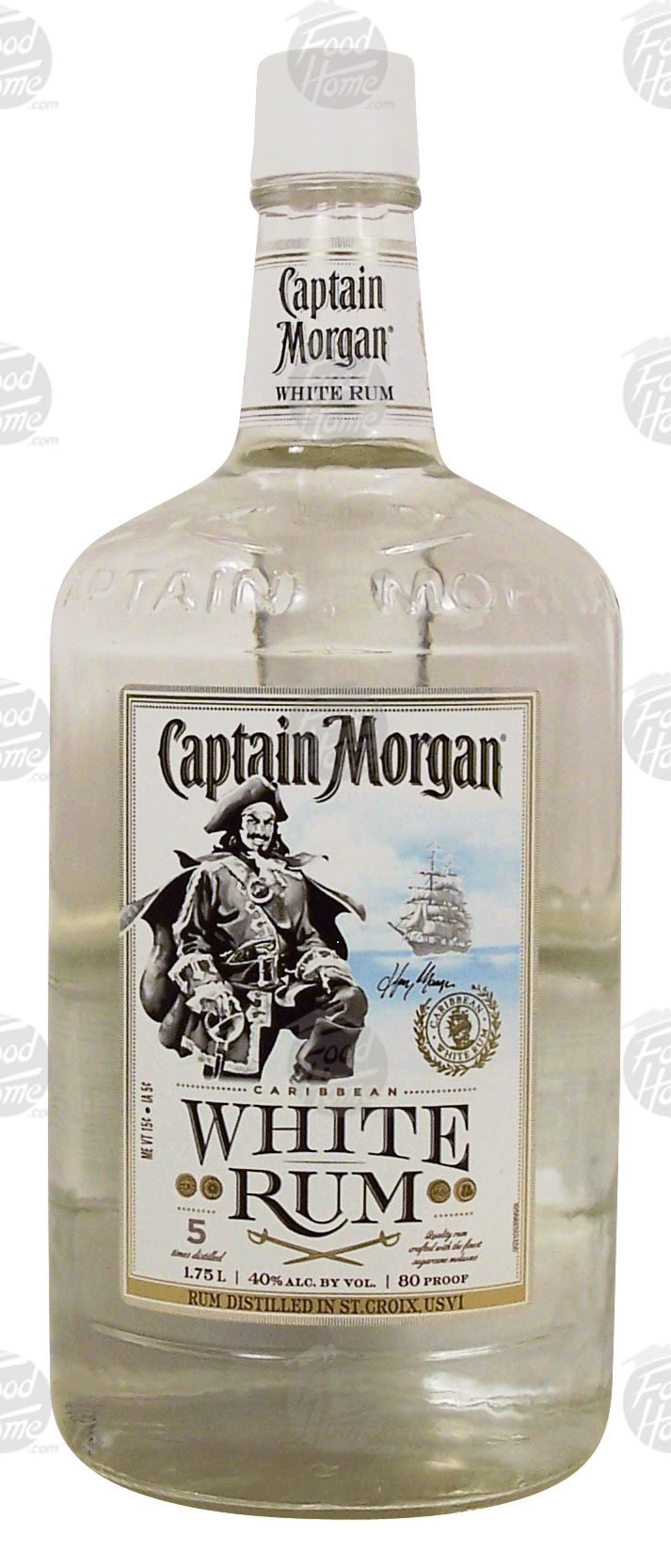 Captain Morgan  white caribbean rum, 40% alc. by vol. Full-Size Picture